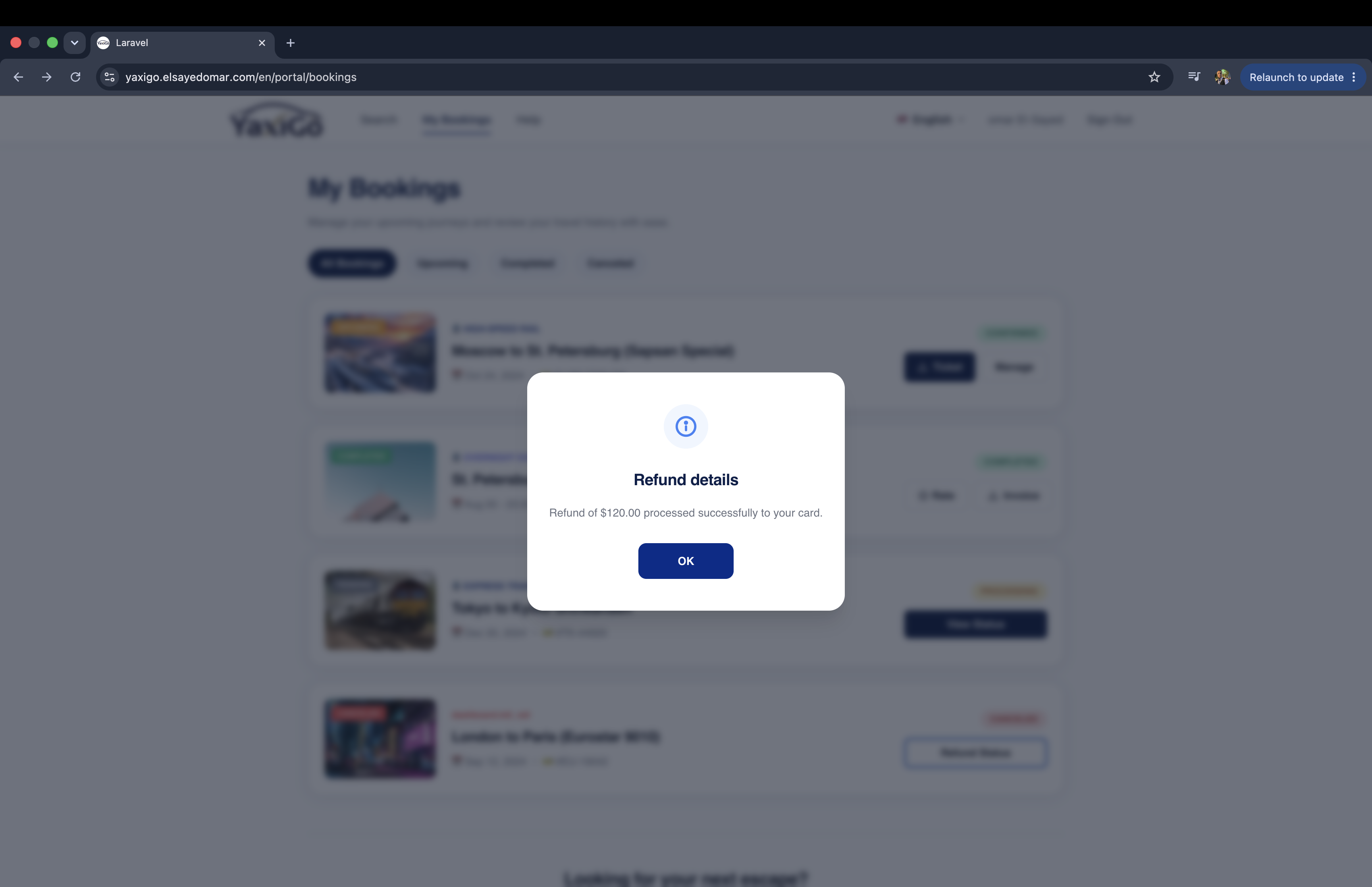 YaxiGo – International Travel Booking Platform